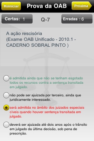Prova da OAB(圖3)-速報App