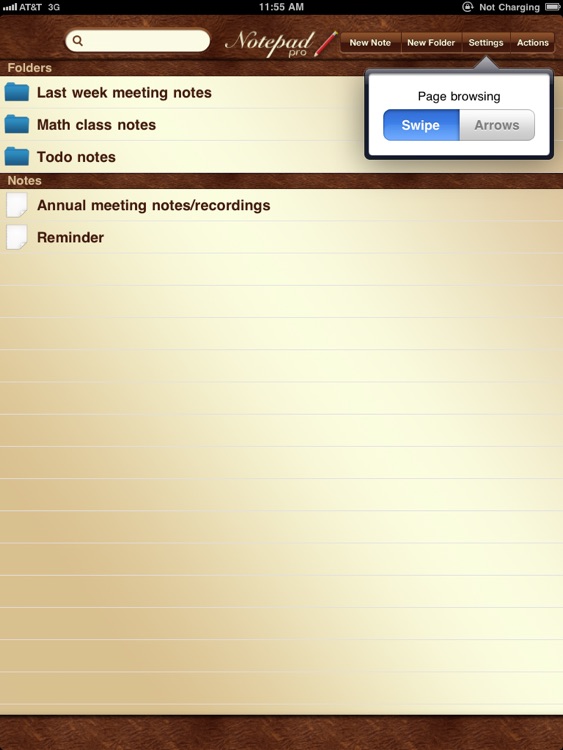 NotePad Pro for iPad