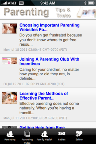 Parenting. screenshot 2