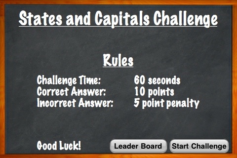 States and Capitals Challenge Lite – Flash Cards Speed Quiz for the United States of America screenshot 3