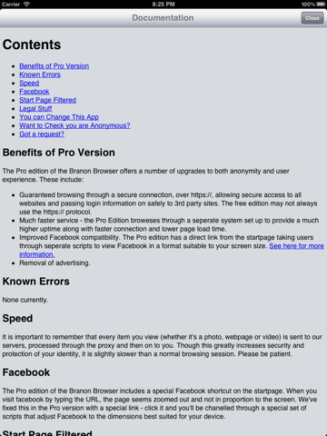Screenshot #6 pour Anonymous Browser Free