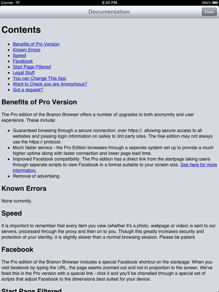 Anonymous Browser Free screenshot 7