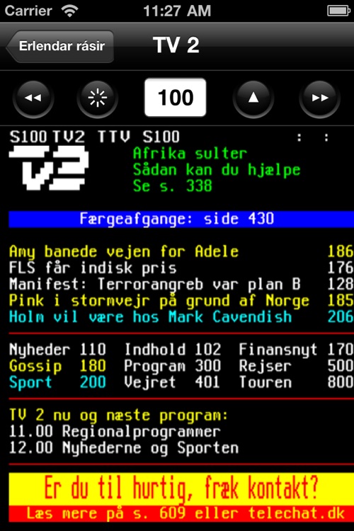 Textavarpinu Íslandi