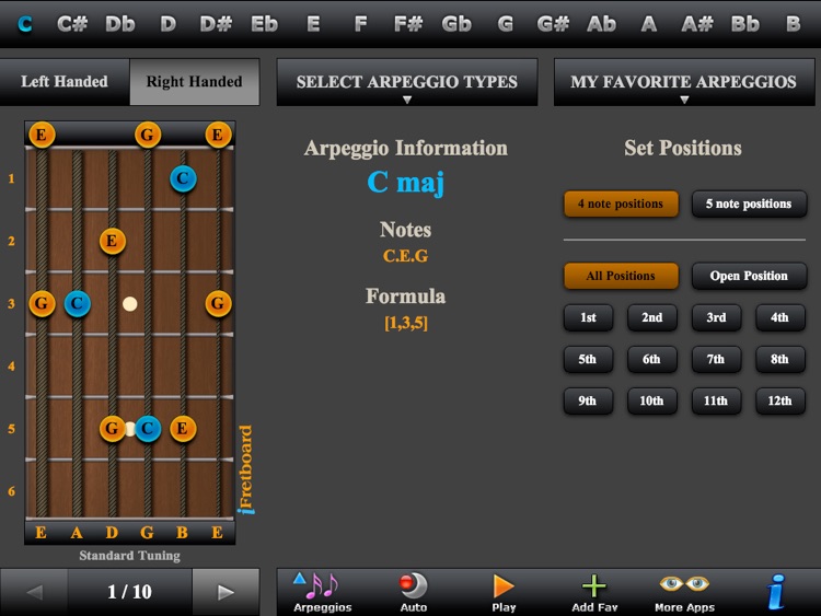 Guitar Scales, Arpeggios & Tunings LE