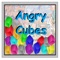 Angry cubes is a retro fun filled block game