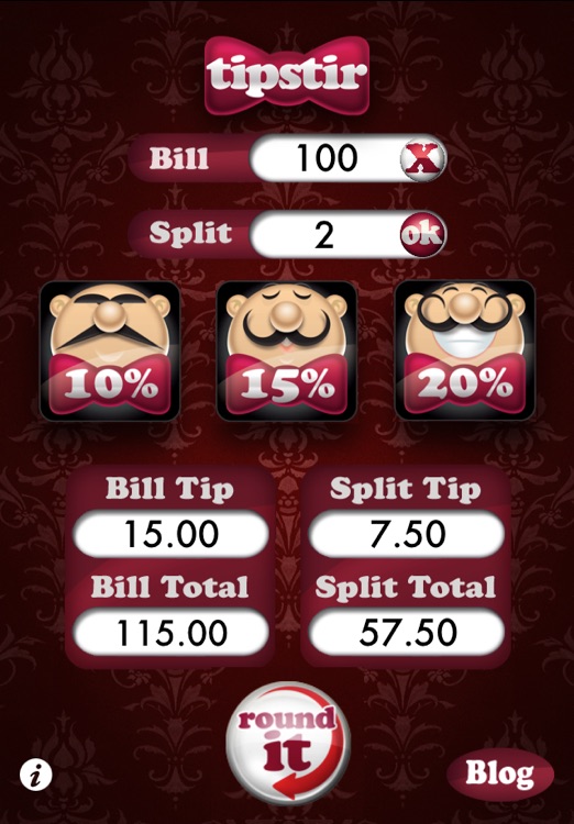 tipstir : the smart tip calculator!