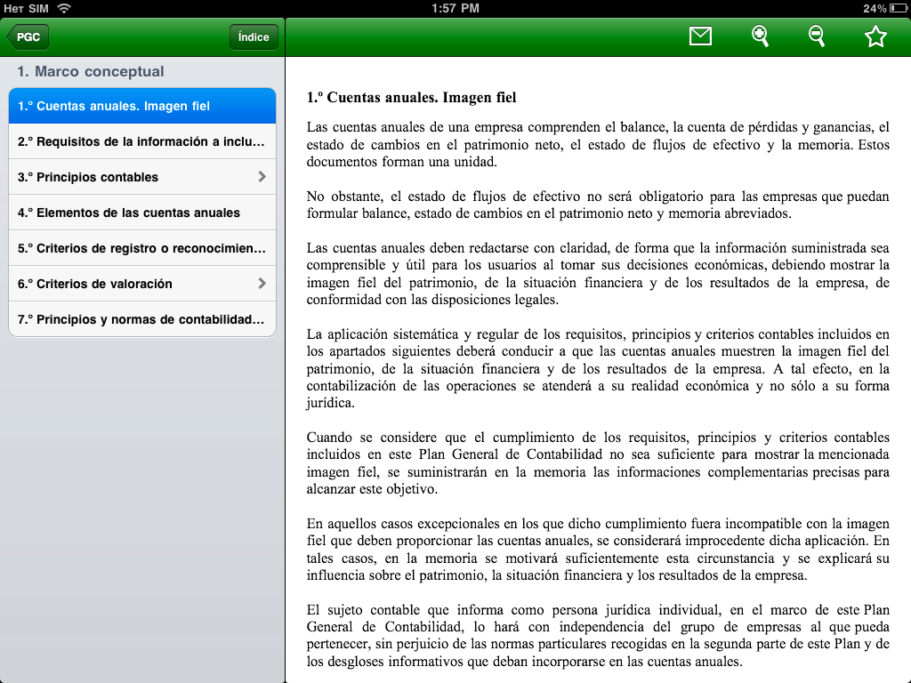 PGC: Spanish Accounting Standards screenshot 9