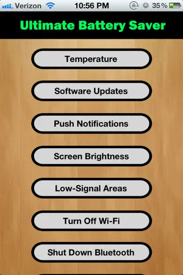 Ultimate Battery Saver iPhone-skjermbilde 2