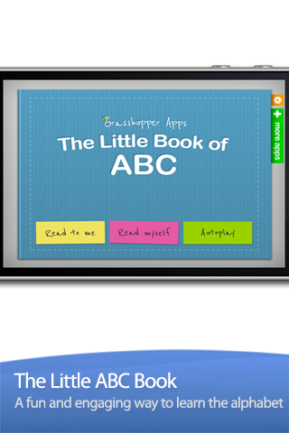 abc alphabet letters by the little book iphone screenshot 1
