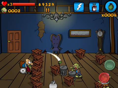 Screenshot #2 for Granny vs Zombies HD