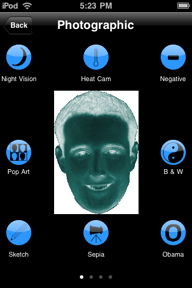 Crazy Photo Booth - 25 in 1 Effects screenshot
