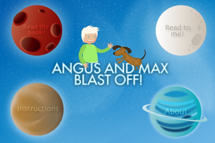 Angus and Max Blast Off! - a deep space adventure screenshot-4