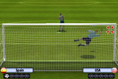 3D Penalty Football World Champ screenshot 3