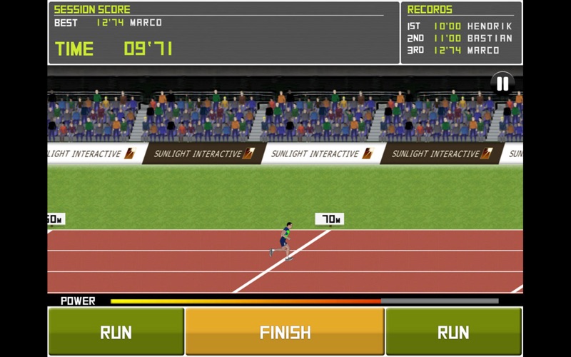 deluxe track&field iphone screenshot 1