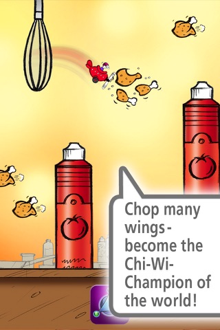 Chicken Wings - Easter Edition - chop chicken in the kitchen sky screenshot 3