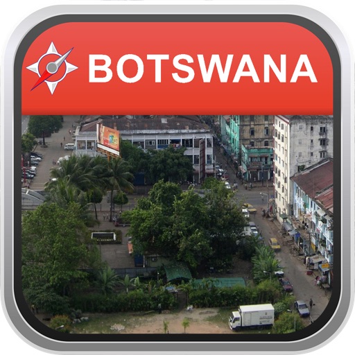 Offline Map Botswana: City Navigator Maps icon