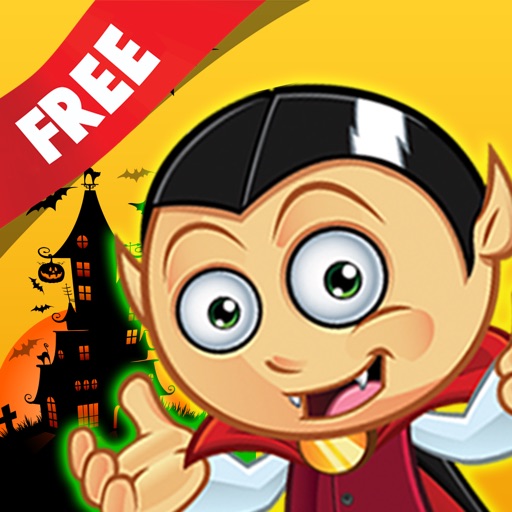 Free Halloween Jigsaw Puzzle - Funny game for toddlers, young kids and children Icon