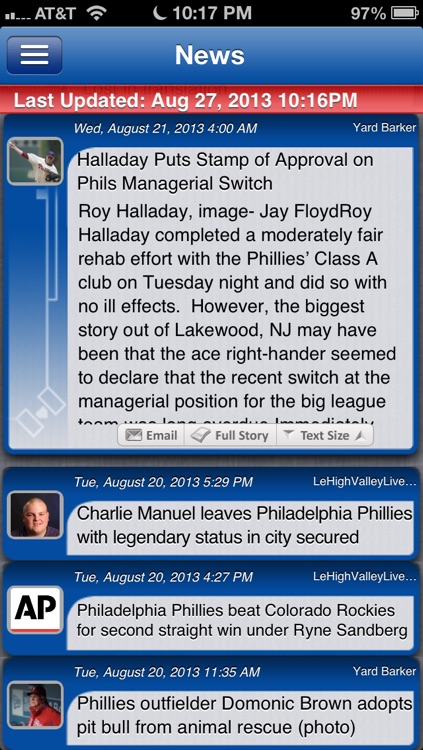 Philadelphia Baseball Live screenshot-3