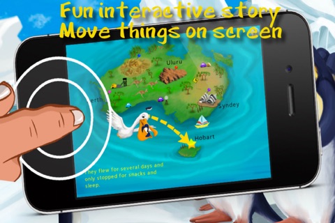 Aussie Penguin Adventure - Lite interactive eBook for Children screenshot 4
