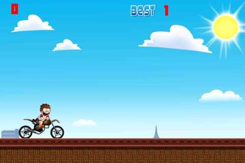 Top Flying Jumping Crazy Biker Race Guy Game screenshot 2