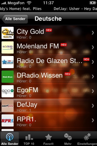 iDeRadio screenshot 3