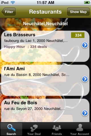 GourmetFute.ch screenshot 2