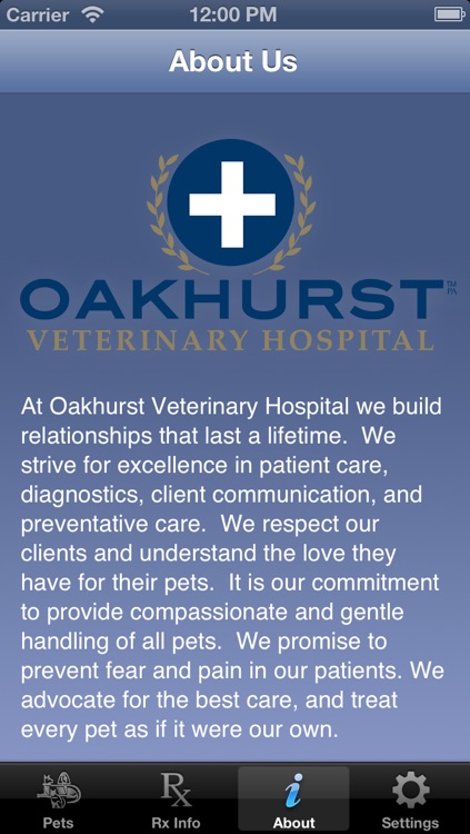 Oakhurst Vet Medication Reminder