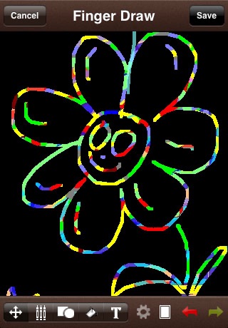 Finger Draw - Painting & Drawing with your finger! screenshot 4