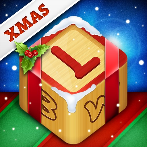 Letter Blocks 3D Christmas - Xmas Word Game with Vocabulary in 5 Languages iOS App