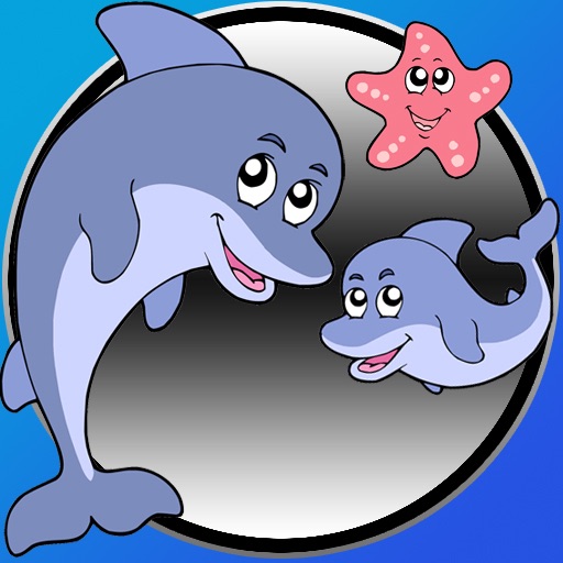 dolphin feast for kids icon