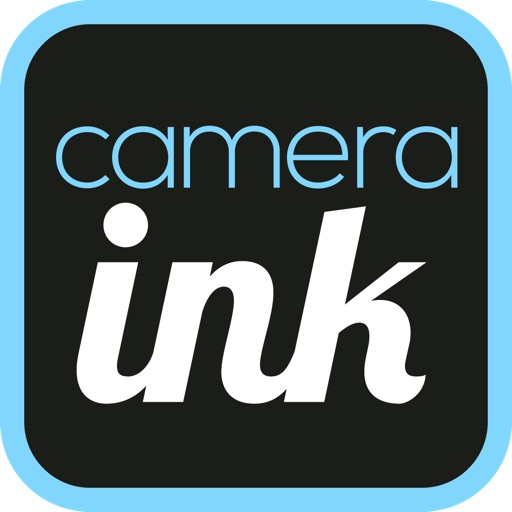 Camera Photo/Font Ink- blend cool typography with your pictures icon