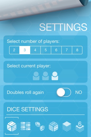 Dice Tracker for iPhone screenshot 2