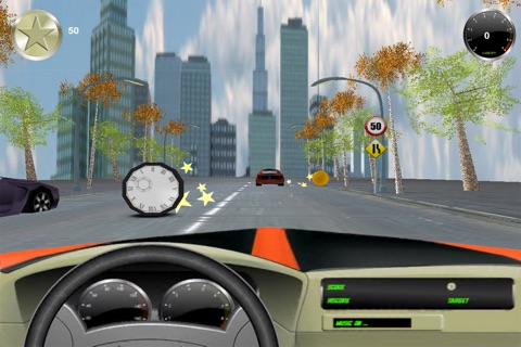 3D City Surfers Car Race Free screenshot 3