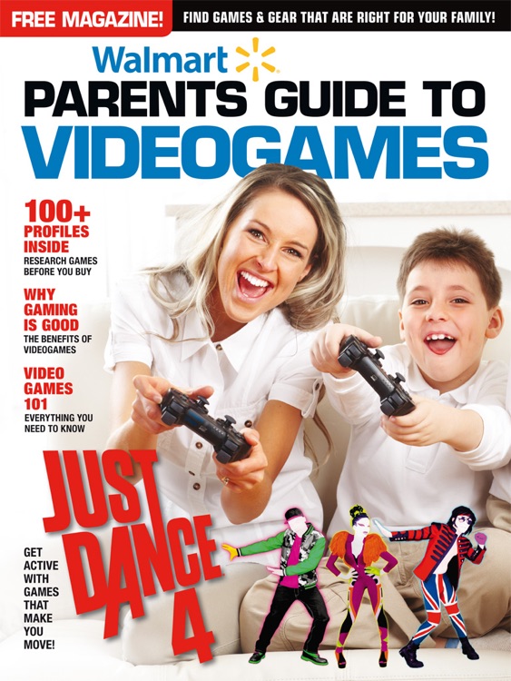 Walmart Parents Guide to Videogames Magazine