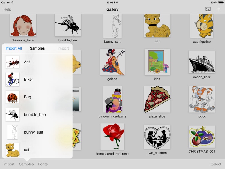 Vector Paint with DropBox sync