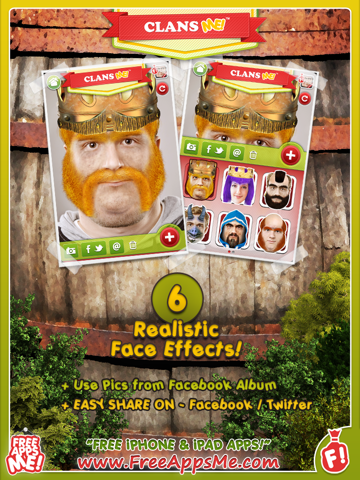 Clans ME! HD FREE - Clash Of Clans Yourself Clashers with Epic Action Fantasy Face Photo Effects! screenshot 4