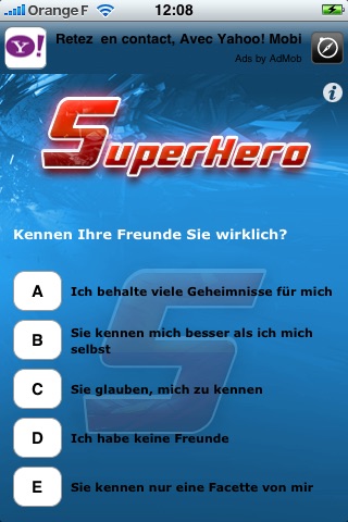 A SuperHero Quizz screenshot 3