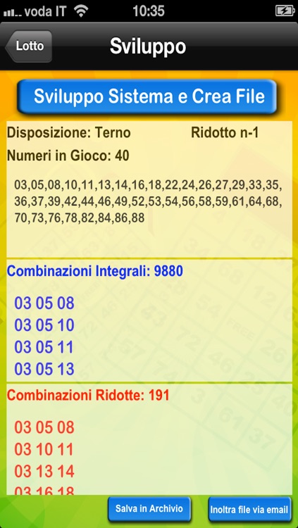 Gioco del lotto screenshot-3
