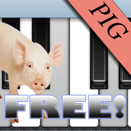 Pig Piano Free Icon