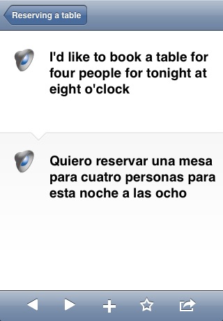 Collins English<->Spanish Phrasebook & Dictionary with Audio screenshot 2