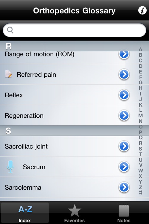 Orthopedics Glossary by Space Monkeys LLC