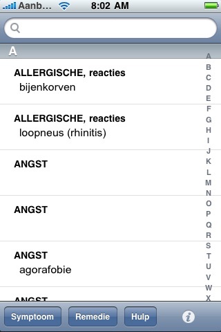 iHomeopath Lite screenshot 2