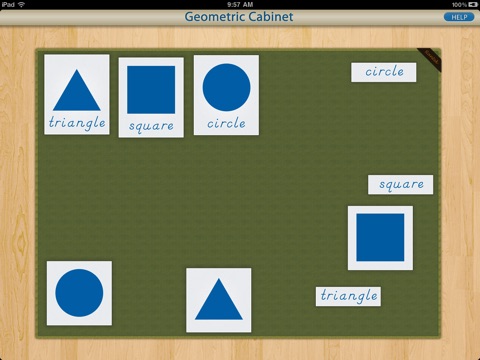 Geometric Cabinet LITE - A Montessori Sensorial Exercise screenshot 3