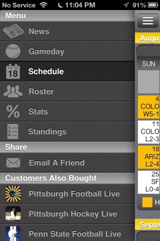 Pittsburgh Baseball Live screenshot 3