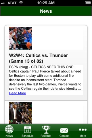 Boston Basketball - a Celtics News App screenshot 2