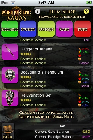 Warrior Epic: Sagas screenshot-4