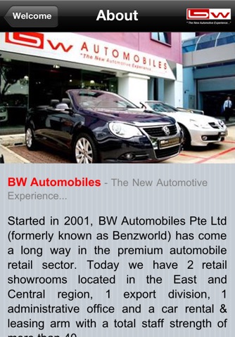 BW Automobiles screenshot 3