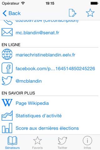 Sénateurs screenshot 3