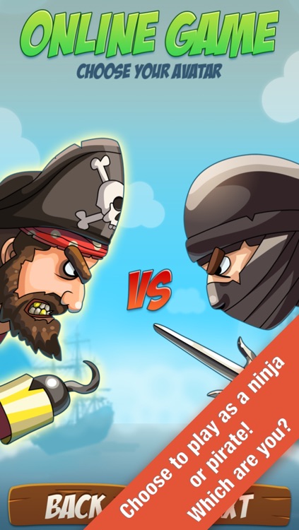 War Games: Pirates Versus Ninjas - A 2 player and Multiplayer Combat Game  Deluxe by Neem Labs Inc.