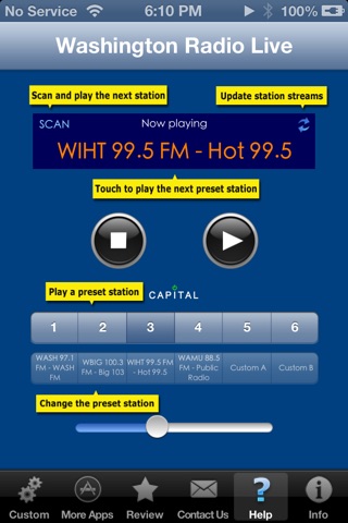 Washington Radio Live screenshot 2